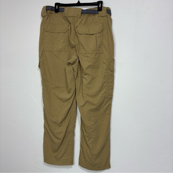 Duluth Trading Co ** Men's Dry on the Fly Cargo Pants Neutral Camel Relaxed Lx30 - Picture 4 of 12